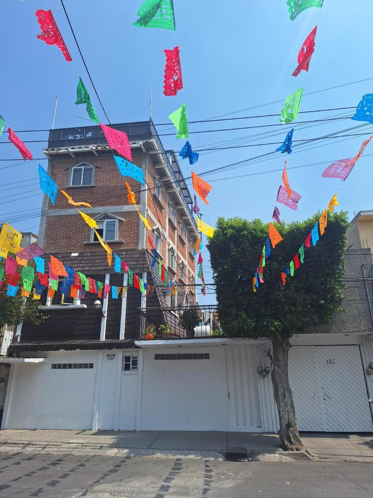 墨西哥城Casa Miranda Airport公寓 外观 照片